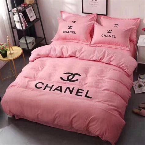 chanel bed|vintage chanel bedding.